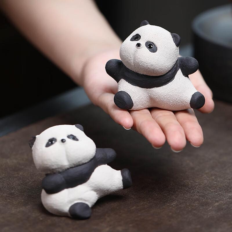 Чайный питомец Кунг-фу Панда из фиолетовой глины