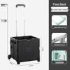 Handun 2-Wheel Folding Shopping Cart