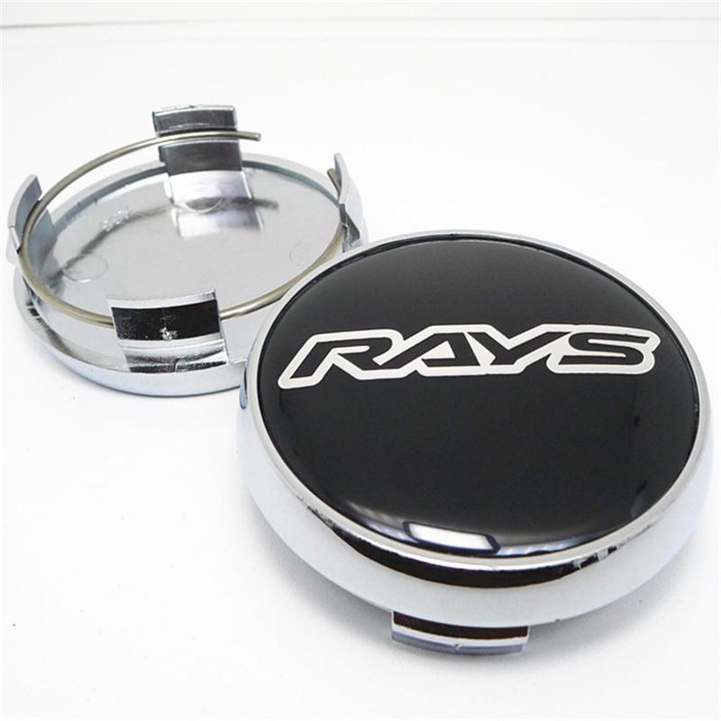 4pcs 65mm for Rays TE37 Wheel Center Cap Hub Cover Replacement Dust proof Rims Hubs Hubcaps Car Styling Accessories