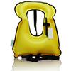 Inflatable Snorkel Life Vest With Customizable Pattern For Water Sports Enthusiasts
