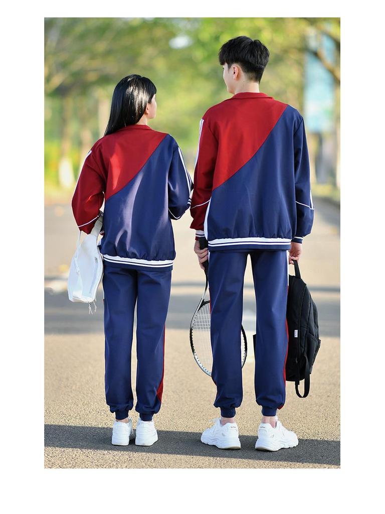 Preppy Style Three-Piece School Uniform Set for Students – Autumn Collection