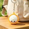 3Pcs Mini Dumpling Keychain Pendant Soft Food Charm Cartoon Snack Accessories for Bags Car