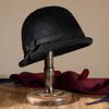 High-end Middle-aged Elderly Velvet Warm Hat, Female Mother Temperament Mink Top Hat, Autumn and Winter Basin Hat, Old Lady Hat