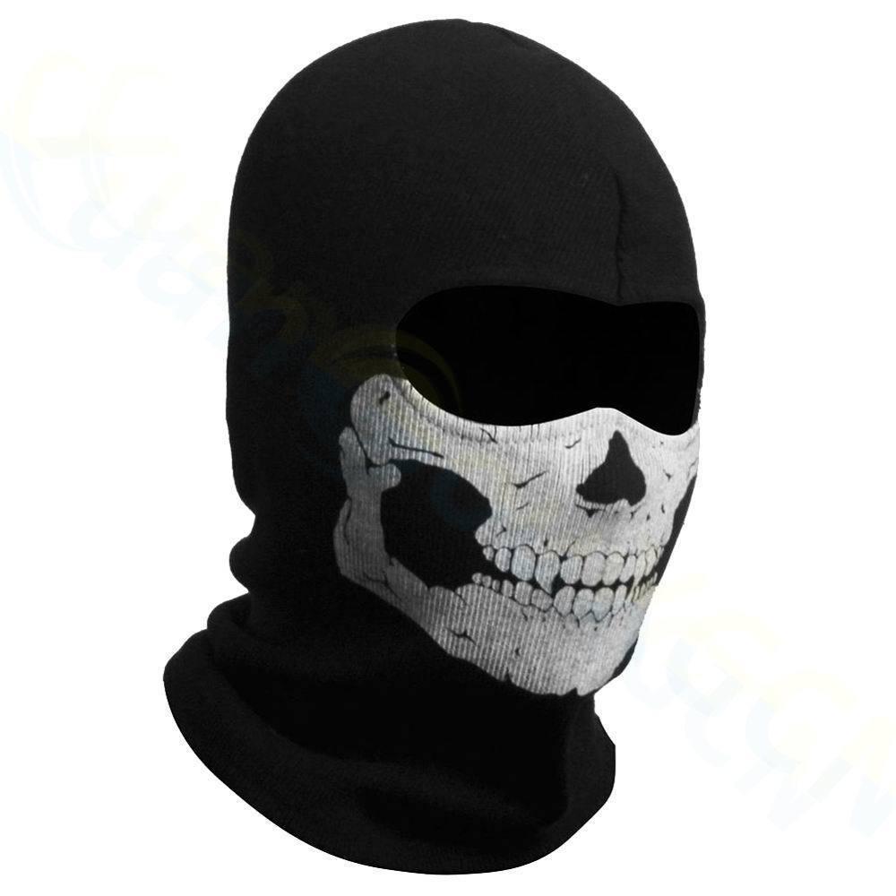 Reflective Skull Head Cover for Outdoor Riding