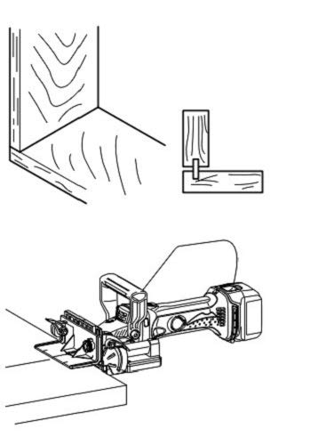 Makita Tăietor de rosturi reîncărcabil 18V, vândut separat, baterie/încărcător/cutie PJ180DZ