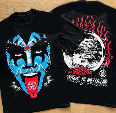 Remake Hellstar Tour Kurzarm Klassisches T-Shirt, Größe S-4XL