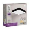 Plafonnier LED BRAYTRON Blade-S2, noir, 3en1, 36W, métal