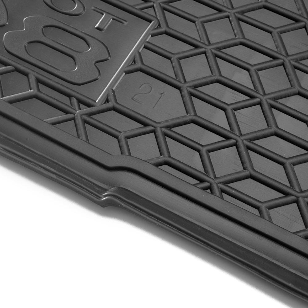 Buy Cargo Trunk Mat for PEUGEOT 208 II 2019—2022 Custom Fit Tray Boot
