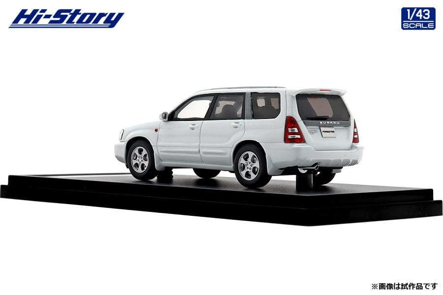 INTERALLIED Hi Story Scale SUBARU FORESTER XT Pure White Finished Model HS515WH 1/43 (2002)