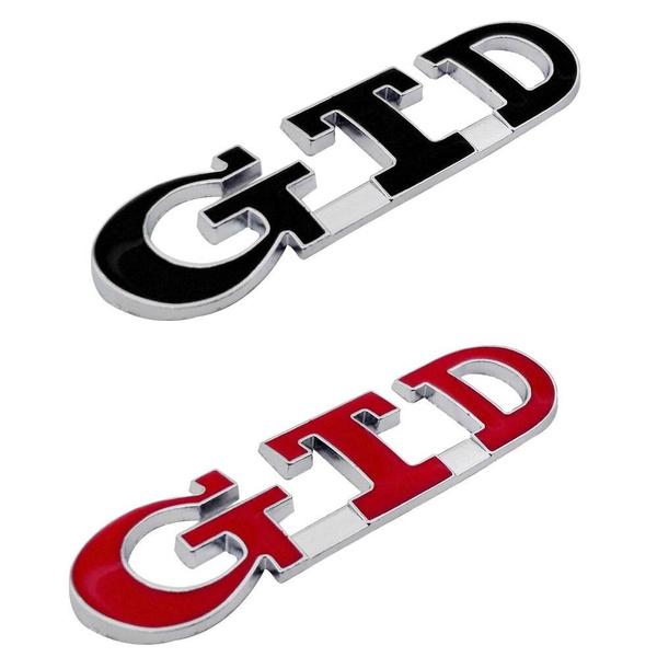 GTD trunk side sticker diesel sticker logo car styling for golf tiguan touran touareg sharan atlas phaeton