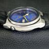 CITIZEN AUTOMATIC VINTAGE 8200 JAPAN MENS BLUE COLOR DIAL WATCH a702143-5 R208-a702143