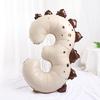 40Inch Giant Dinosaur Number Balloons Boy Girl Jungle Birthday Party Decoration Kids 1st Birthday Cartoon Foil Balloon Supplies