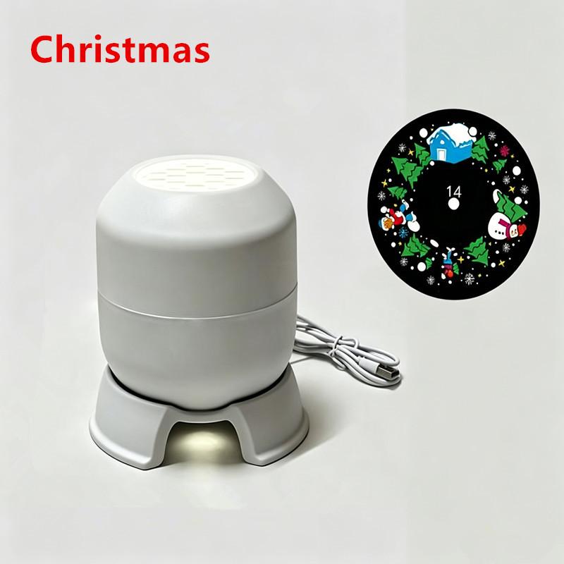 Led Projector Light, 360° Rotating Dynamic Night Light Usb Ambient Light Decorative Lighting For Game,Living Room