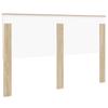 Headboard in Sonoma Oak Finish 160 cm Particleboard