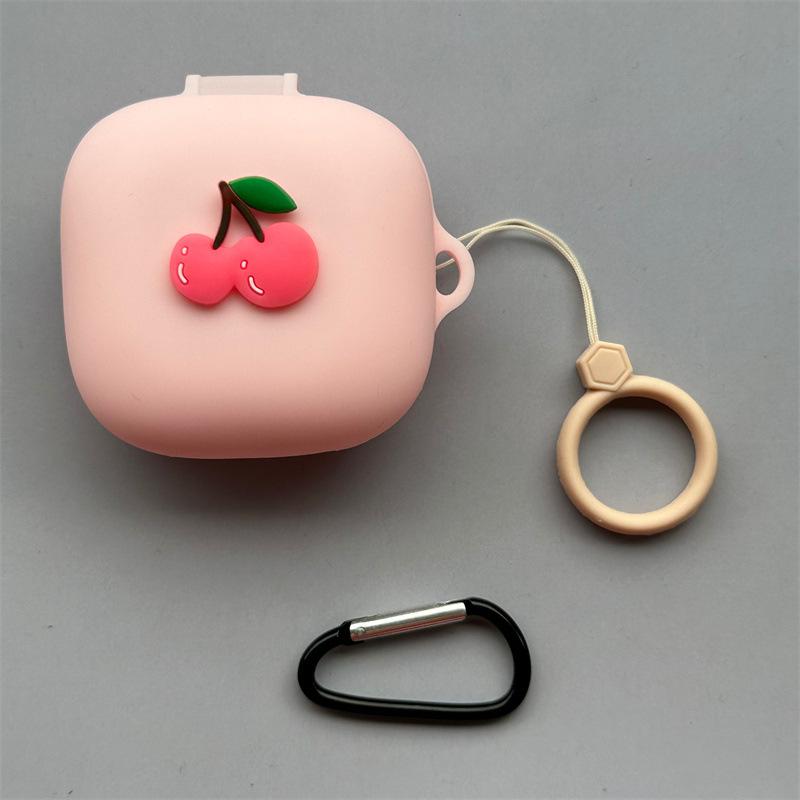 Suitable for Honor Earbuds X9 Bluetooth Headset Case Earbuds 1i Fruit Silicone Soft Case