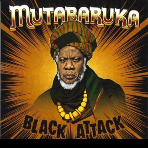 

LP Record MUTABARUKA - Black Attack ARILP322 Ariwa 2023 UK Reggae, Ska & Dub