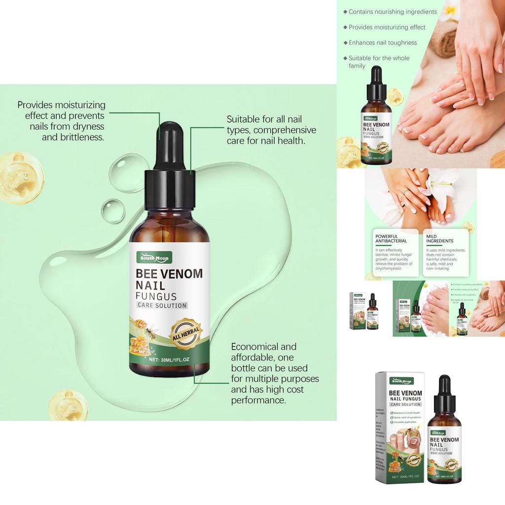 Nourishing South Moon For Soft And Strong Nails With 30ml Of Healing Formula