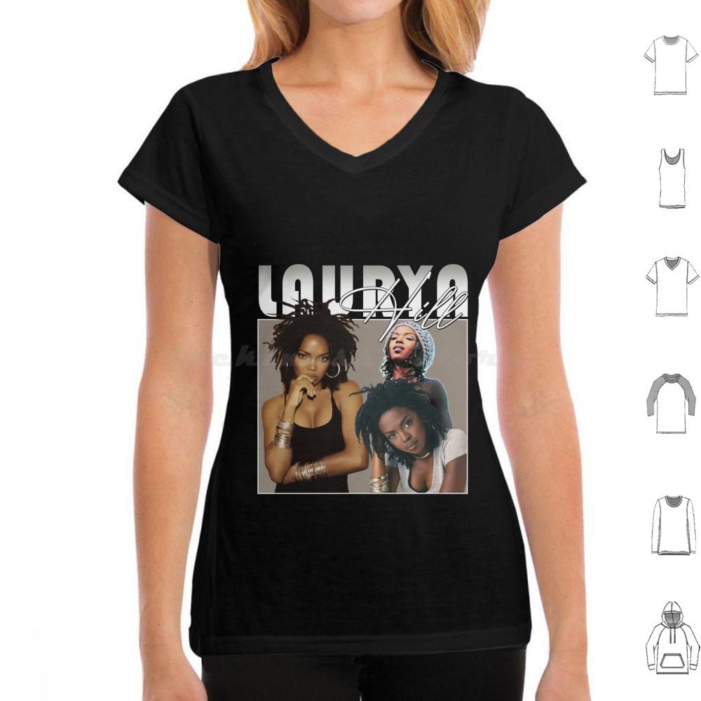Lauryn Hill The Famous T Shirt Cotton Men Women DIY Print The Of Lauryn Hill Album Album Cover Cover Lauryn Hill Hip Hop Lauryn