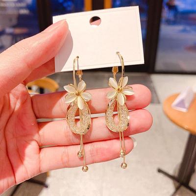 New Fashionable Earrings, Feminine Style, Simple and Personalized Earrings, Silver Needle, Korean Edition, High End Earrings, Trendy