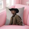 Hot Singer WWaylon Wyatt Cushion Cover Pillowcase Short Plush Invisible Zipper Room Sofa Cushion Cover
