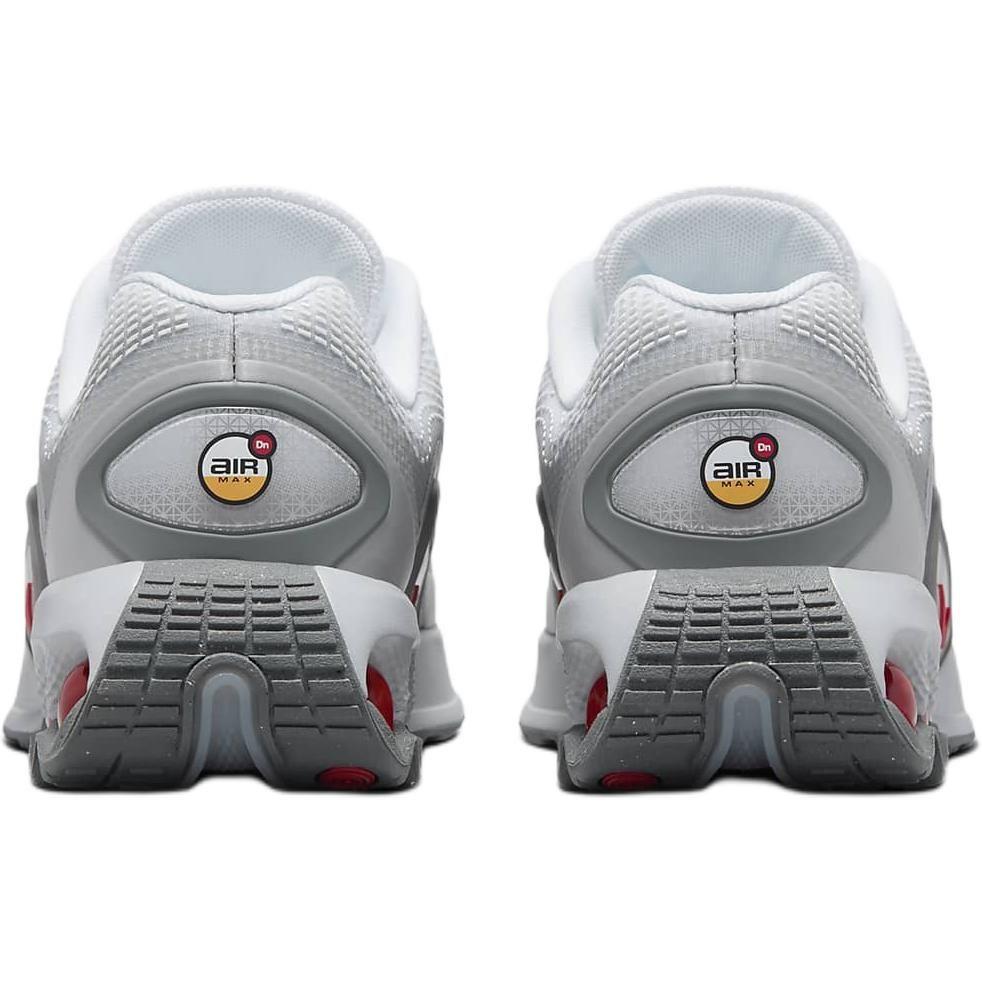 Nike Air Max Dn Atmungsaktive Unterstützung Atmungsaktive Unterstützung Niedrig geschnitten Laufschuhe für Kinder Grau Weiß Kinder's HQ4873-002