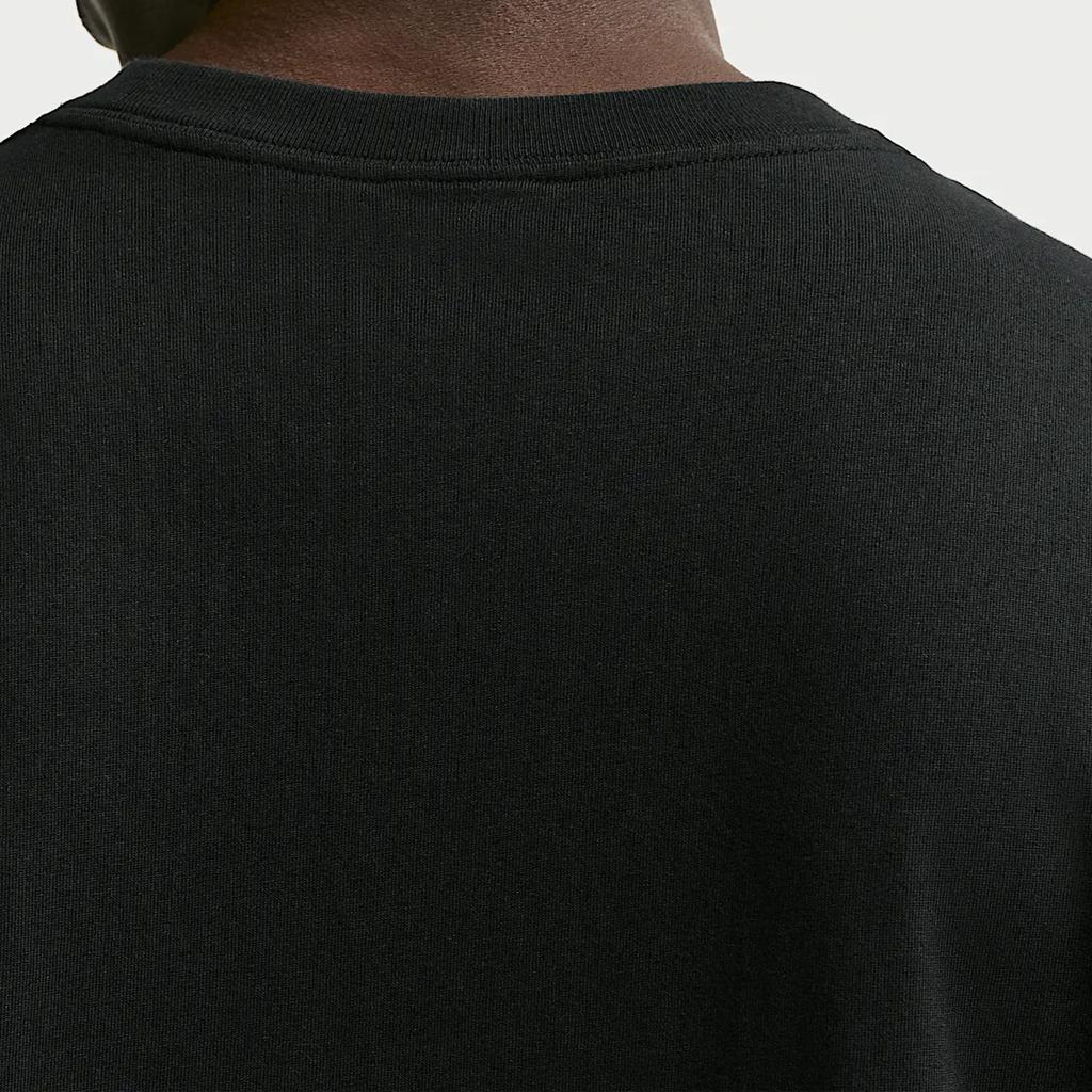 Nike FW/AW25 Einfarbig Locker Geschnitten Rundhals Kurzarm T-Shirt Herren Oberteile II4379-010