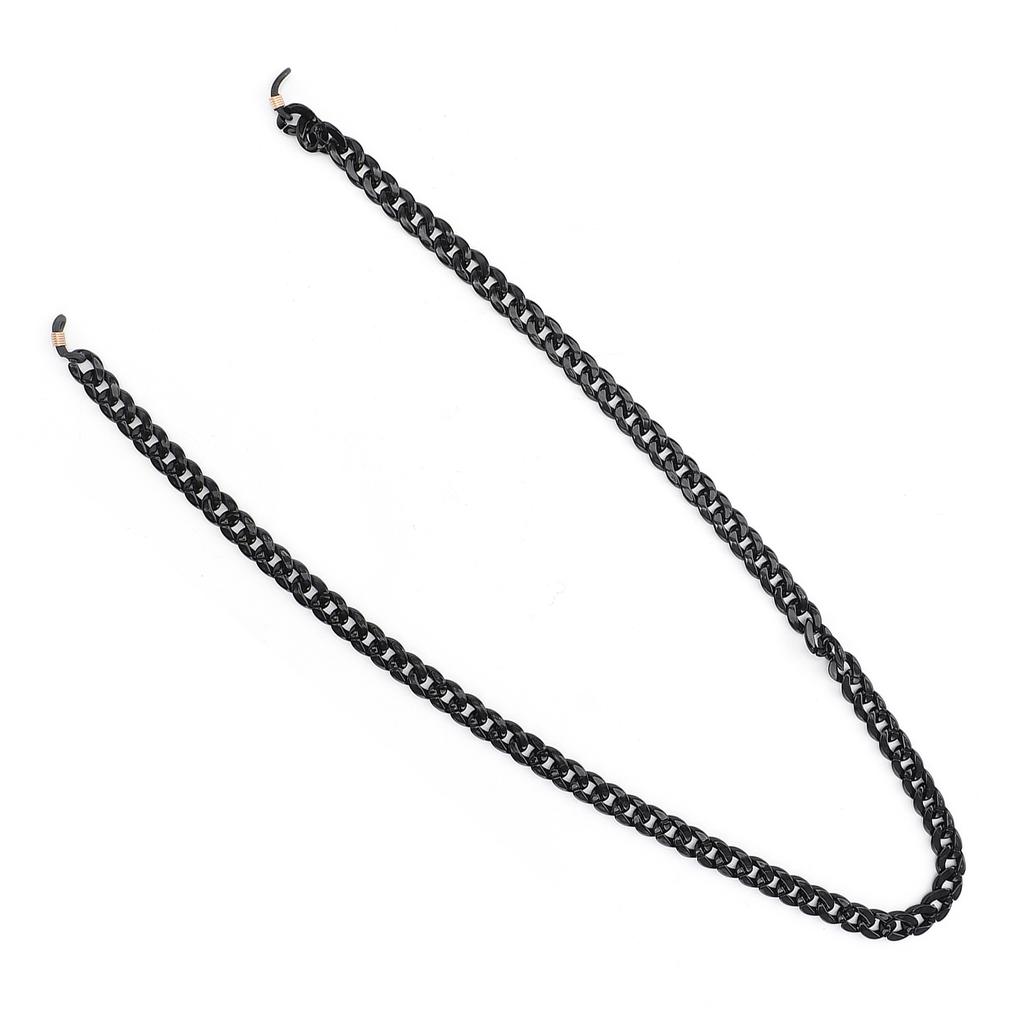 Acrylic Eyeglass Chain Glasses Chain Holder AntiSlip Sunglass Strap String Black