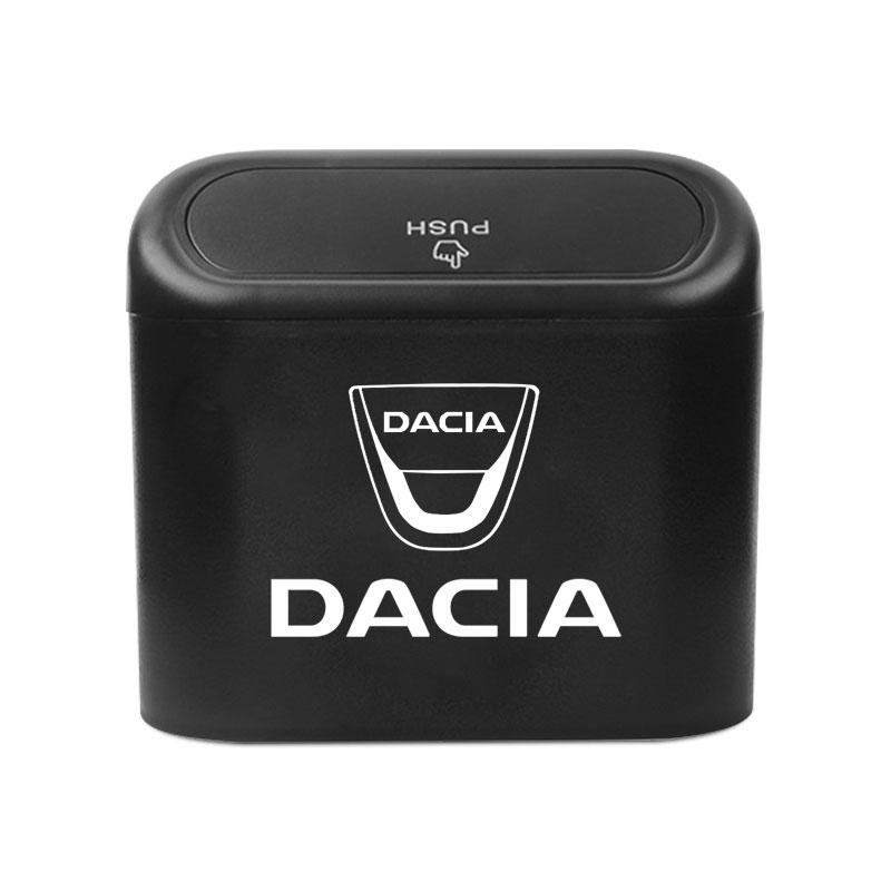 Cutie Depozitare Carcasă Vehicul Negru ABS Pătrat Presare Coș de Gunoi pentru Renault Dacia Megane 2 3 Clio 4 Captur Kadjar Fluence