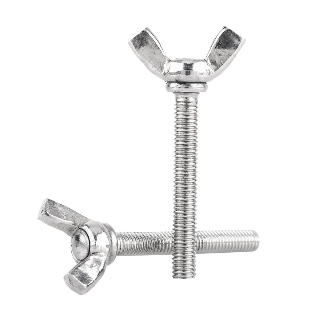 5 pz Sacchetto 304 Acciaio Inossidabile Vite a Farfalla Bulloni Vite a Farfalla Fissaggio per Macchine(M5 * 40mm)