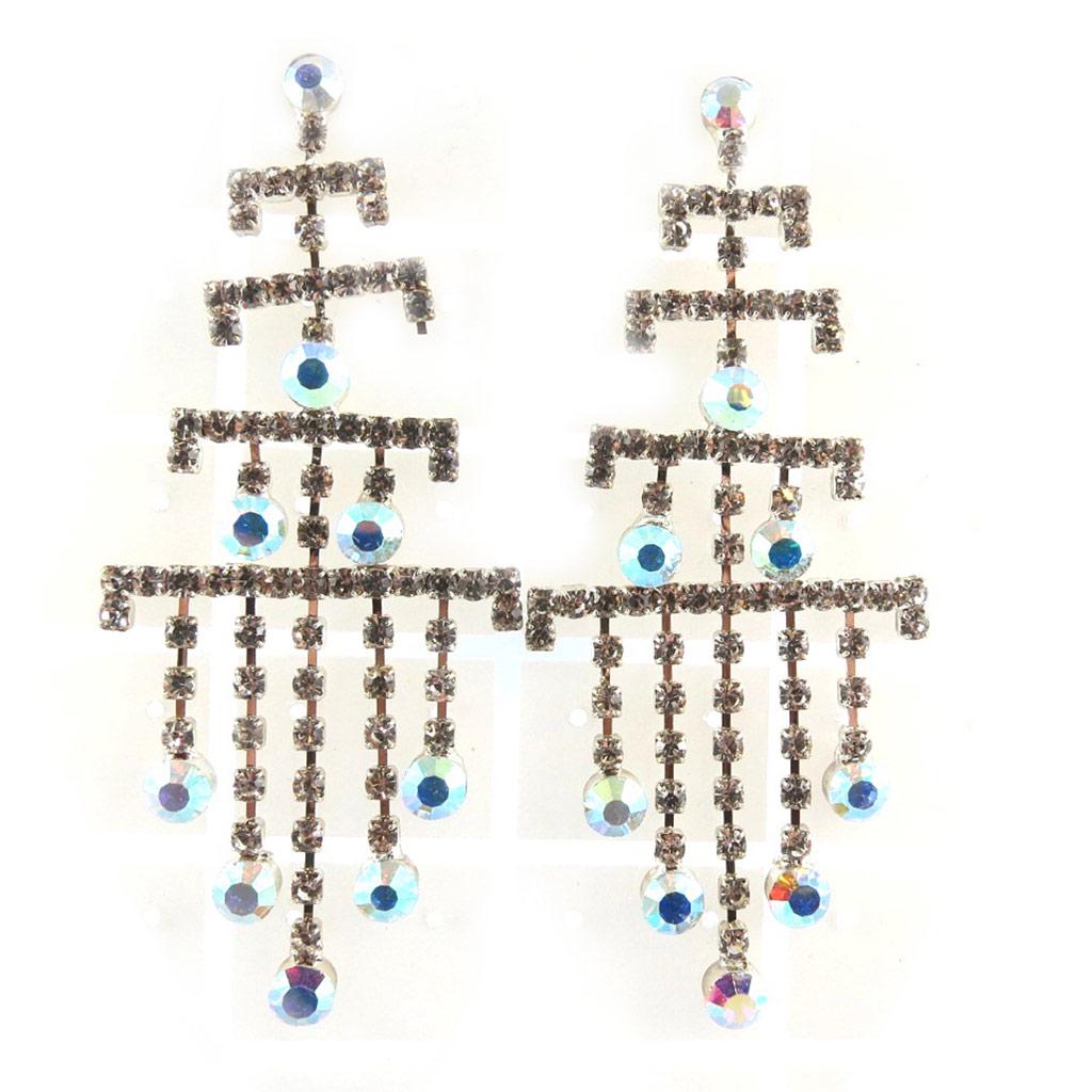 Les Trésors De Lily [F5028] - Boucles 'Diamonds' Blanc