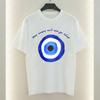 Evil Eye Protection Unisex TShirt Y2K Fashion Blue Unique Graphic TOPS Trendy Casual Style Cotton Tee Streetwear Unisexs Womens