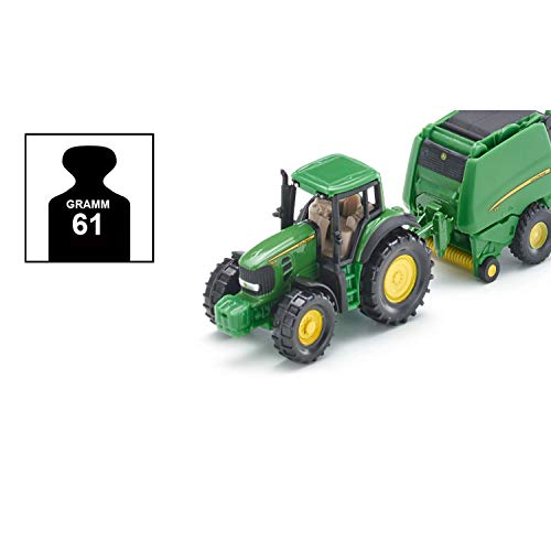 BorneLund SIKU John Deere Tractor with Baler SK1665