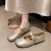 Fashion 2025 New Spring Autumn Women's Flat Shoes Simple Trend Elegant Women's Soft Soled Non-slip Ladies Fashion Causal Ballet Shoes