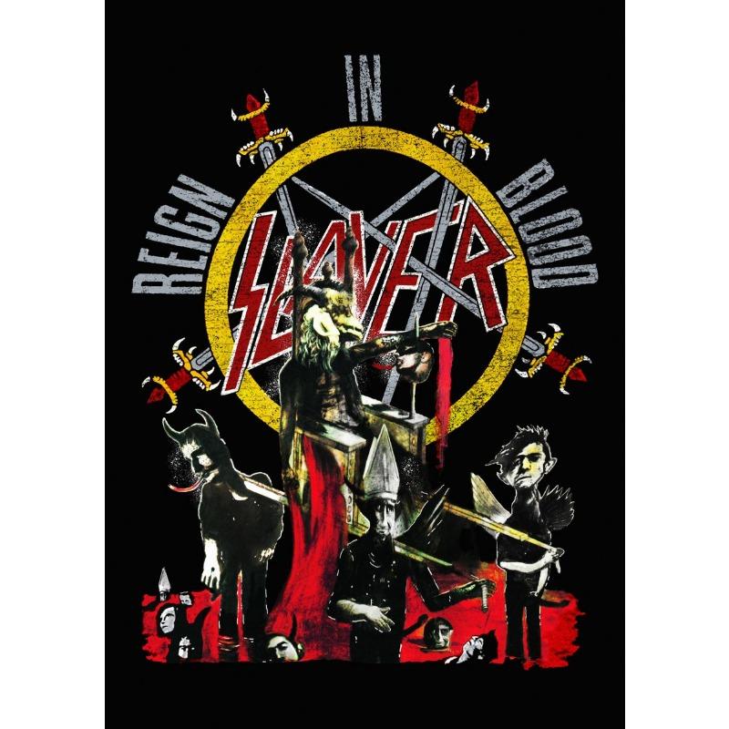 

Slayer Heavy Metal Rock Band Альбом Плакат Настенное Искусство Картина На Холсте Скандинавская Гостиная Домашний Клуб Декор Картина Cuadro Без Рамы 21cm×30cm NoFrame