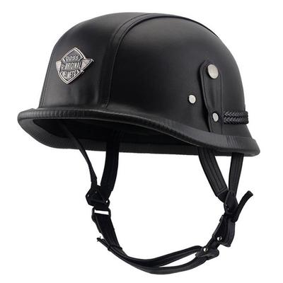 Unisex Half Face Motorcycle Helmets German Retro Camouflage Vintage Helmet Chopper Cruiser Biker Helmets Bicycle Casque Moto