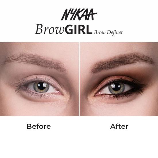 Nykaa! BrowGIRL Brow Definer- Bewitched Chestnut 01