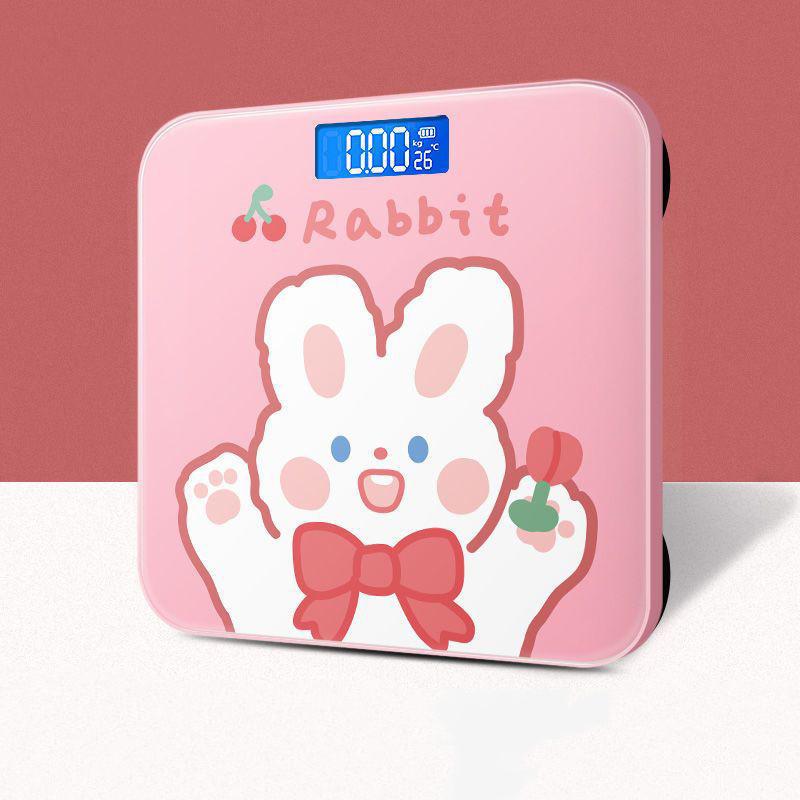 Cartoon Bathroom Scales Precise Electronic Weight Scales Bascula Lcd Display Digital Scale Body Weight Smart Balance Floor Scale