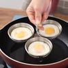 Stainless Steel Egg Poacher Poaching Pan Mould Egg Steamer Steamed Egges Mold Hoousehold Kitchen Cooking Tool Gadget CDN