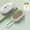 Electric One-Button Pet Spray Comb: Anti-Flyaway Steam Brush for Dogs & Cats