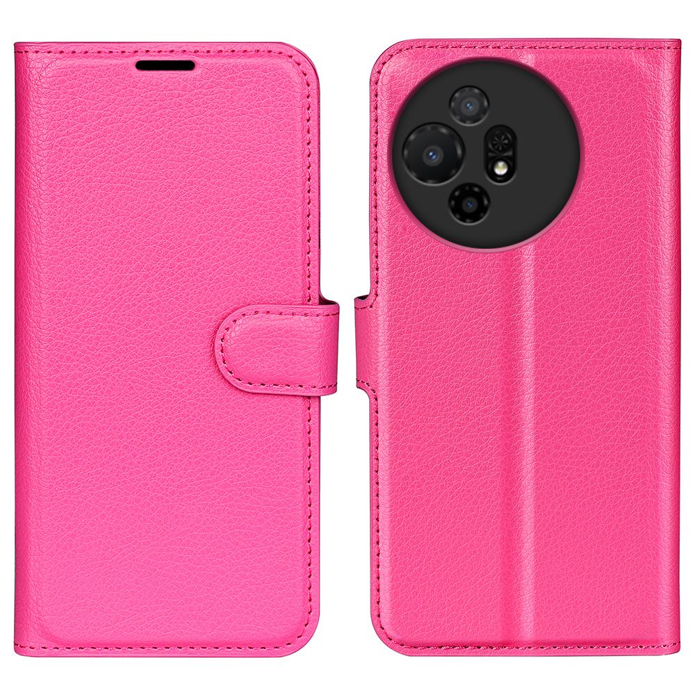 Für TCL 50 XL 5G Hülle Litschi-Textur Stoßfest Leder Brieftasche Handyhülle