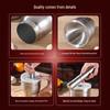 Baijie Stainless Steel Garlic Press and Mortar