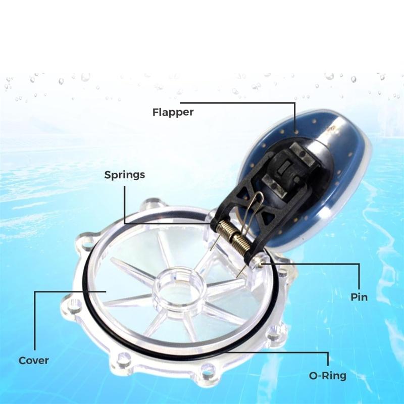 Plastic Pool Pump Check Valves Cover Replacement Part Pools Repair Supplies Plastic Texture Suitable for 263042 Model