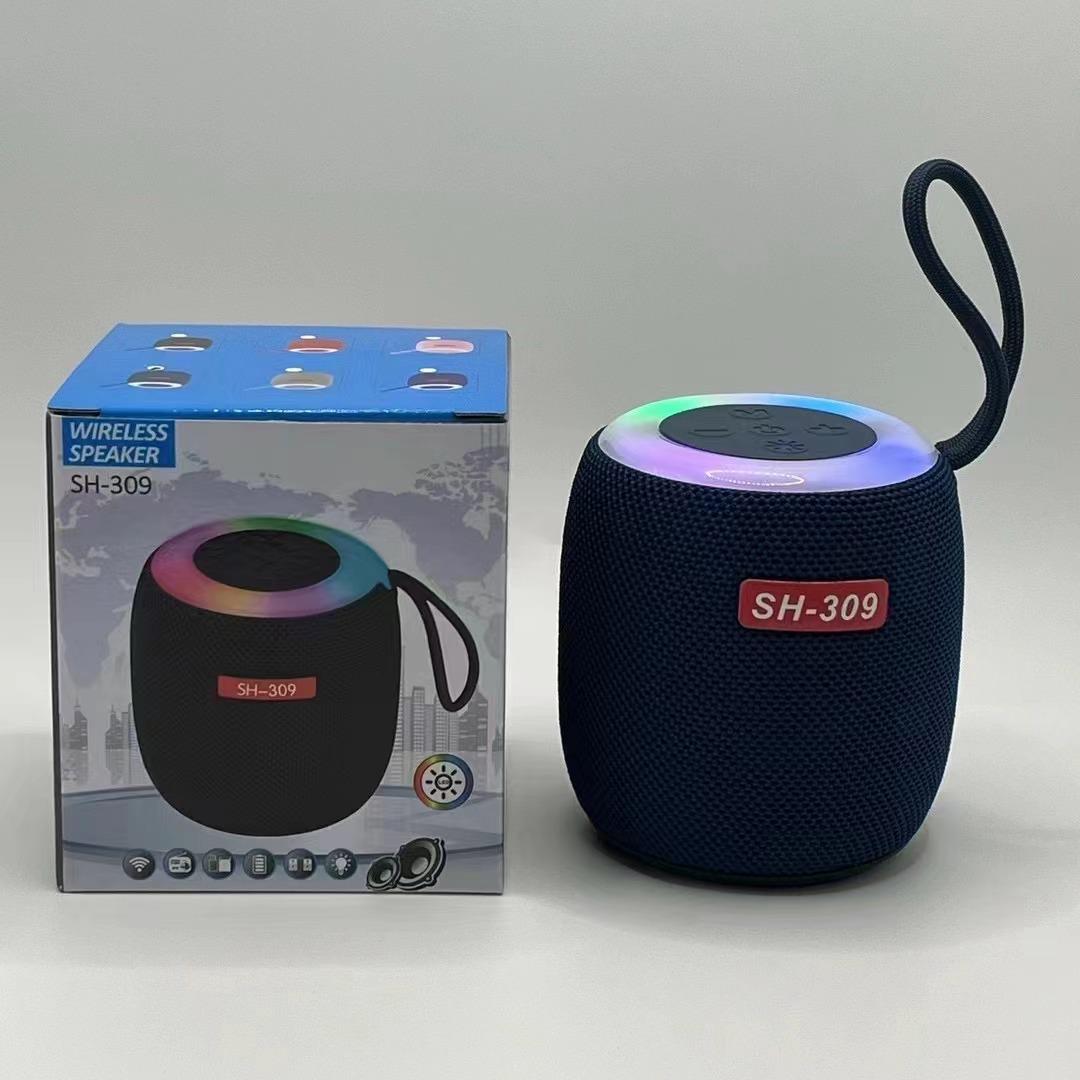 

Портативный Bluetooth-динамик SH-309 с мини-сабвуфером чёрный