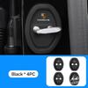 Copri Fibbia Serratura Portiera Auto in Silicone 7x9cm Adesivo Protettivo Antiruggine per Cayenne Panamera Macan 911 Boxster Cayman 918