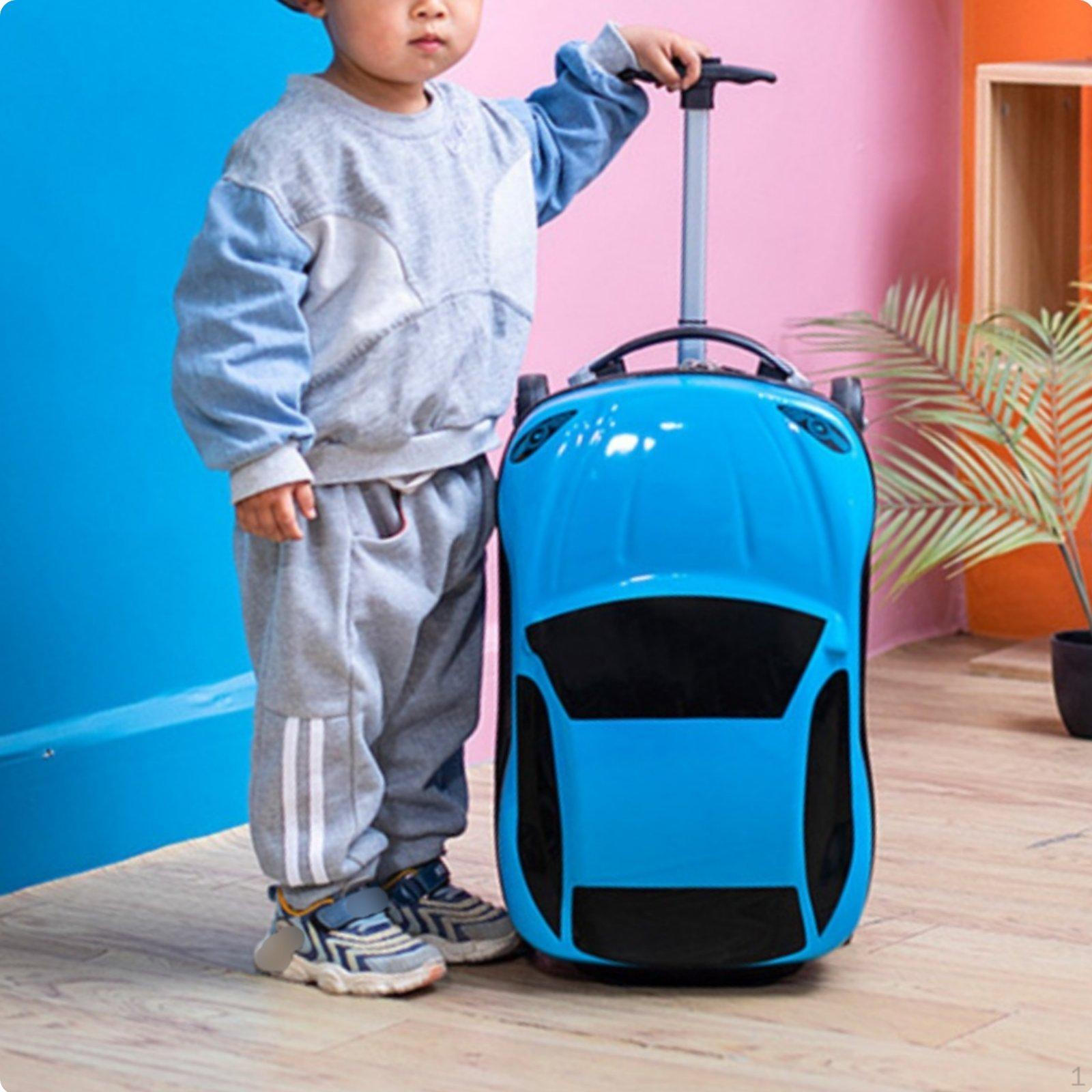 Children Luggage Sit-on Car Shape Suitcase
