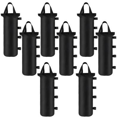 4PC Sand Bags - Waterproof Oxford Cloth Tent Weights with Handles | Reusable Windproof Anchors for Camping/Canopy/Outdoor Events