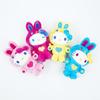 Sanrio Hello Kitty Mascot Collection Colorful Bunny Blue Plush