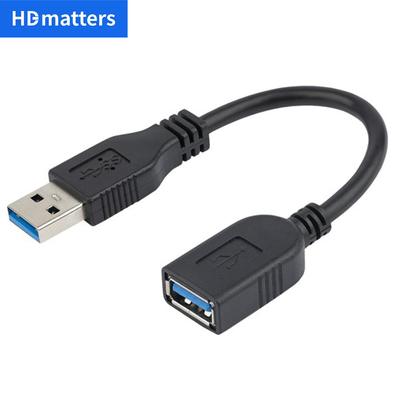 Prodlužovací kabel USB 3.0 Krátký Super Speed USB 3.0 kabel Prodlužovací USB 3.0 A samec na A samice 0,3M až 5Gbps pro Mac a Windows