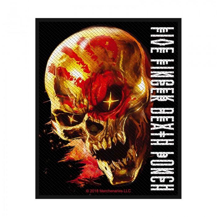 Five Finger Death Punch And Justice For None Woven Standard Patch