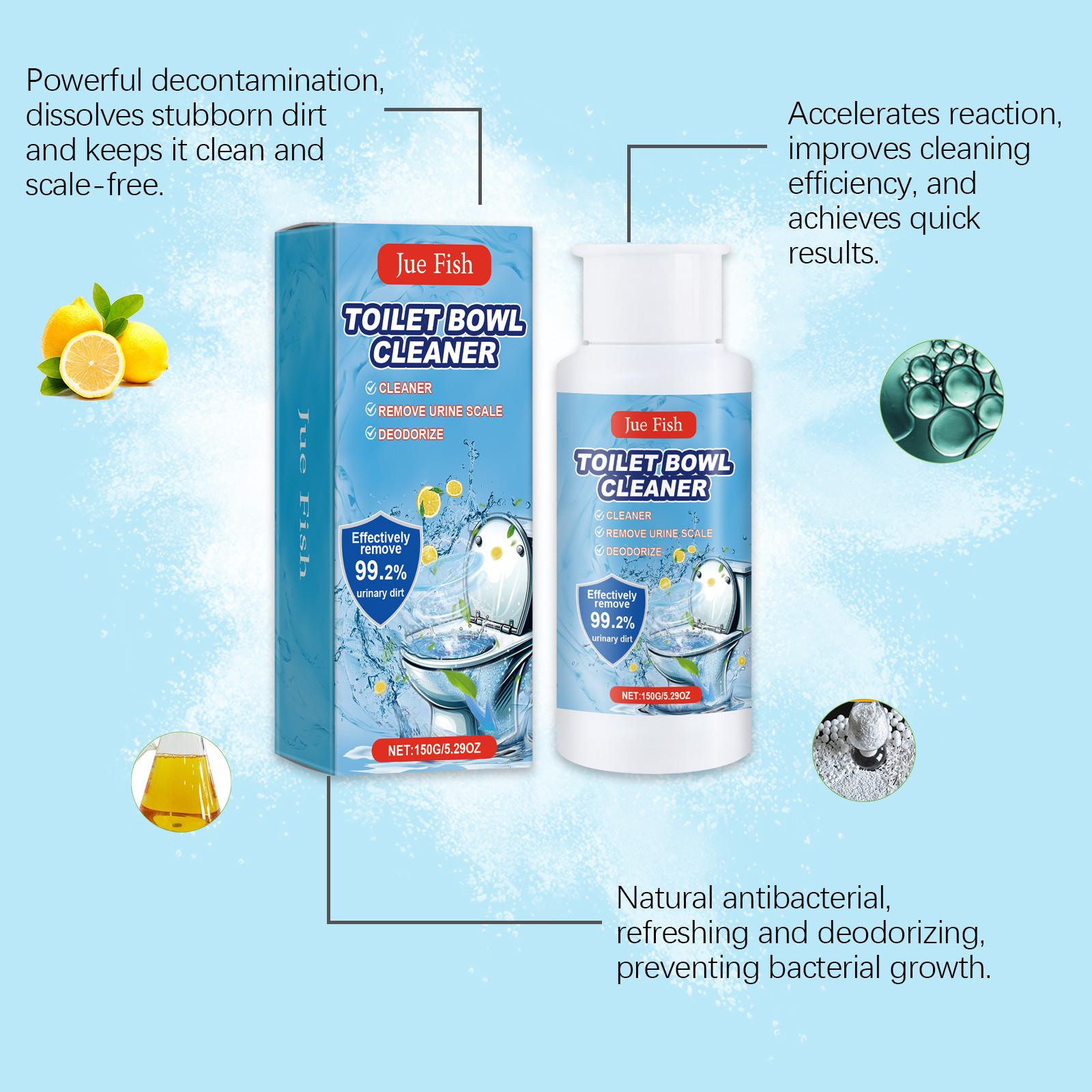 Пенный очиститель для унитаза с брызгами — фото 7